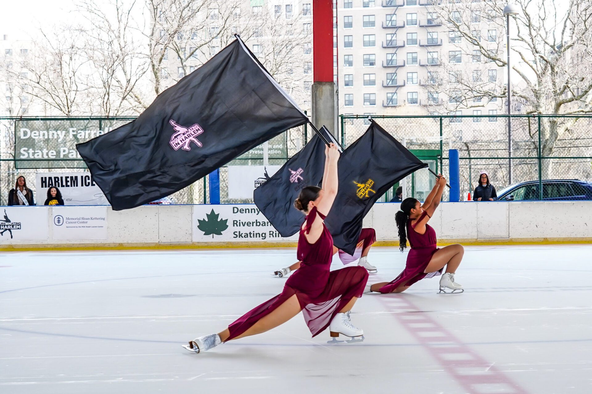 Figure Skating in Harlem students skating